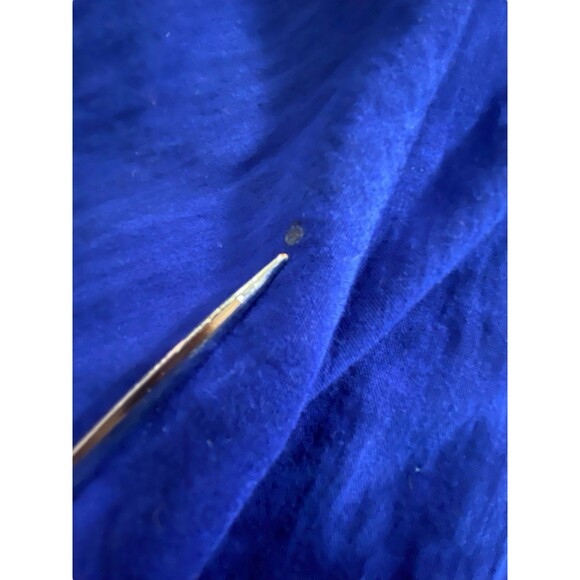 Fridaze Women's Linen Redefined Open Front Cardigan Sweater XL Blue *READ - Picture 7 of 12